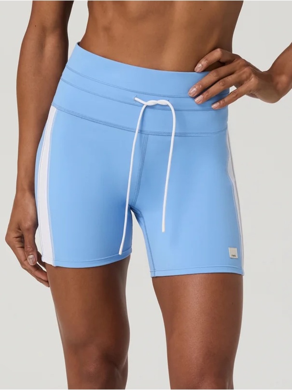 Vuori Womens Daily Track Shorts 5” Oasis Blue BNIB